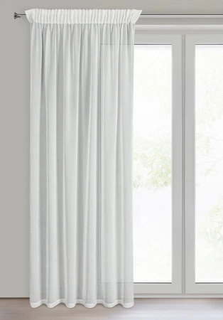 FIRANA GOTOWA HERA NA TAŚMIE 140 X 270 CM BIAŁY