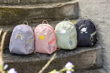 Lassig Plecak do przedszkola Tiny Outdoor Cloud light khaki