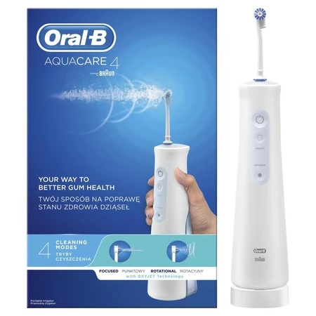 ORAL-B BRAUN IRYGATOR AQUACARE4 irygator przenośny MDH20.016.2