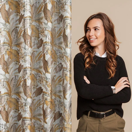 ZASŁONA GOTOWA ADEL 140 X 250 CM BIAŁY