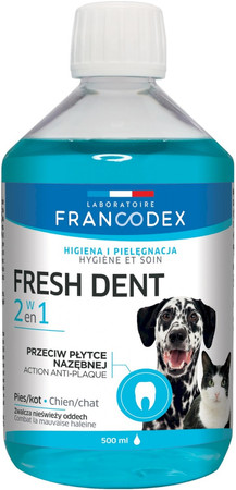 FRANCODEX Fresh Dent Płyn do higieny jamy ustnej 500ml