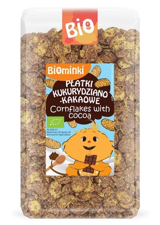 PŁATKI KUKURYDZIANO-CZEKOLADOWE BIO 300 g - BIOMINKI