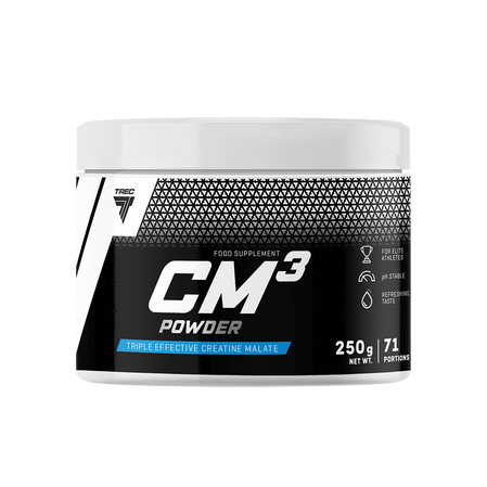 Trec CM3 POWDER Jabłczan kreatyny 250g smak Ananas