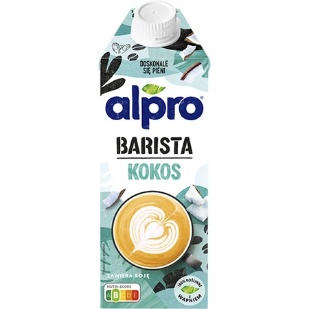 Zestaw 4x Alpro Napój Kokosowo-Sojowy Barista 750ml