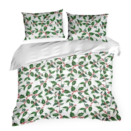 Komplet pościeli świątecznej Tori, 220 x 200 cm, Biały