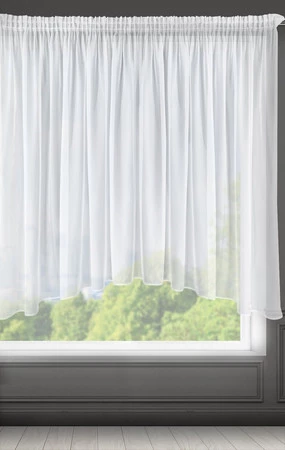 FIRANA GOTOWA AGA-3 400 X 145 CM BIAŁY