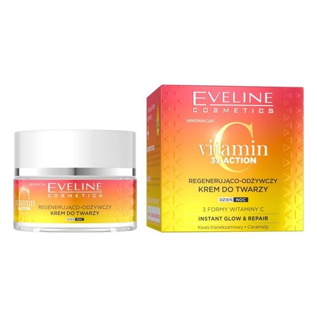 EVELINE VITAMIN C 3XACTION Krem regen-odż. d/n