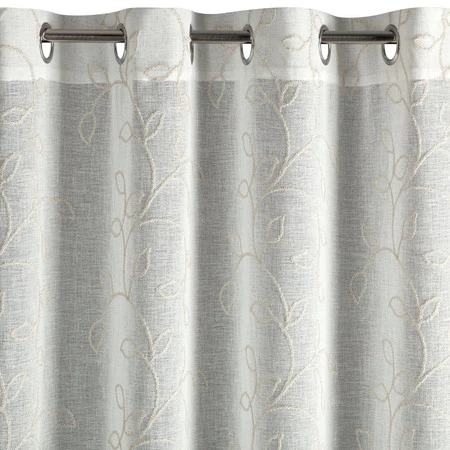 Zasłona ZAS/ILENA/B+BEŻ 140X250 PRZELOTKI