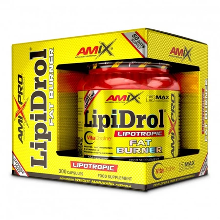 Amix Pro LipiDrol Spalacz Tłuszczu 300 kaps.