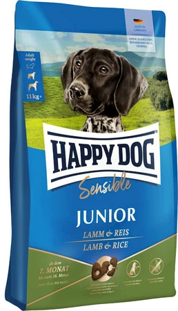 HAPPY DOG Sensible JUNIOR Lamb / Rice 10kg