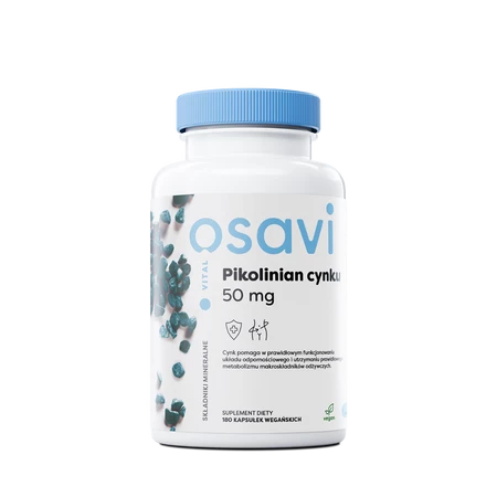 OSAVI Pikolinian cynku 50 mg (180 kaps.)