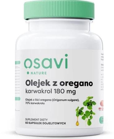 OSAVI Olejek z oregano 257 mg - 120 kaps.