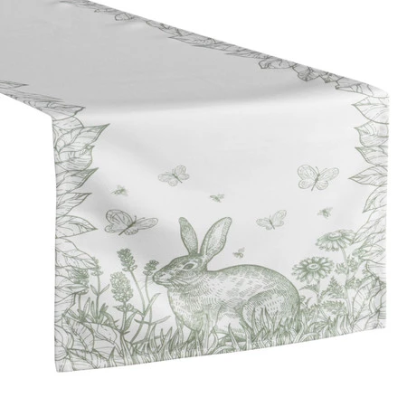 Obrus Wiosna 6 40 x 140 cm, Kremowy