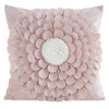 POSZEWKA FLORES 2 45 X 45 CM PUDROWY