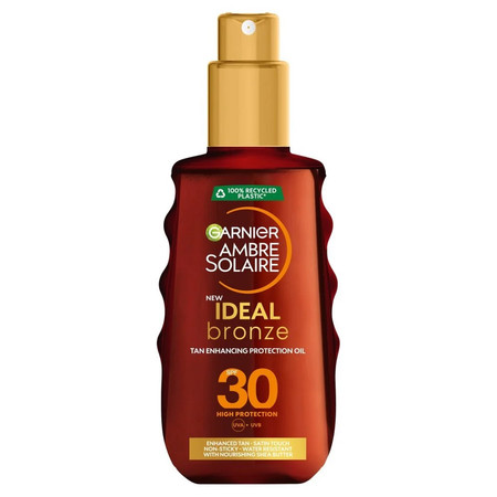 Ambre Solaire Ideal Bronze olejek przyspieszający opalanie SPF30 150ml