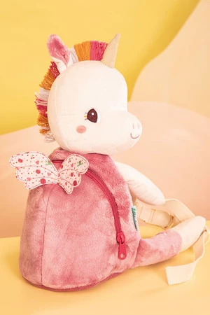 Lilliputiens Miękki plecak przytulanka Jednorożec Lena