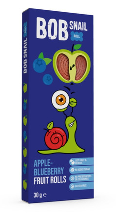 Bob Snail jabłko-borówka, 30g