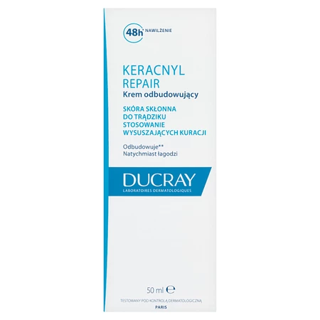 Ducray Keracnyl Repair Krem odbudowujący 50 ml