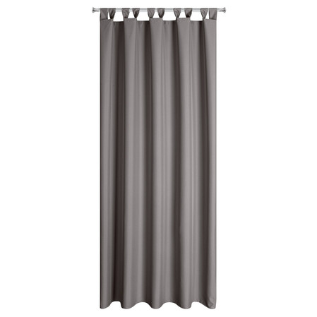 ZASŁONA GOTOWA GARDEN NA SZELKACH 155 X 240 CM STALOWY