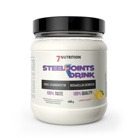 7NUTRITION STEEL JOINTS DRINK odżywka na wsparcie stawów 450g smak lemon
