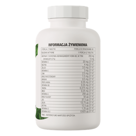OstroVit VIT&MIN + Ashwagandha 120 tabl.