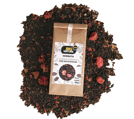 Herbata czarna SUPERIOR CZAS NA PLOTECZKI 100g