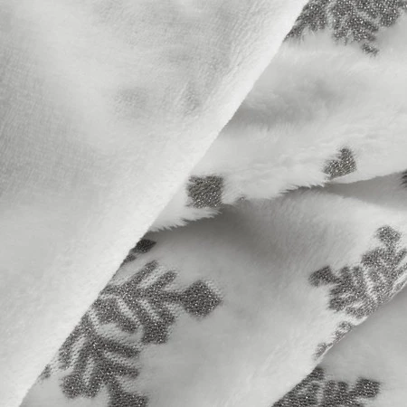 KOC ŚWIĄTECZNY BLINK 150 X 200 CM BIAŁY