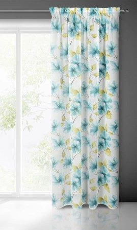 FIRANA GOTOWA SOFIA NA TAŚMIE 140 X 270 CM BIAŁY