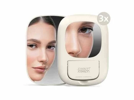 JJ - Organizer na kosmetyki z szufladką i lustrem