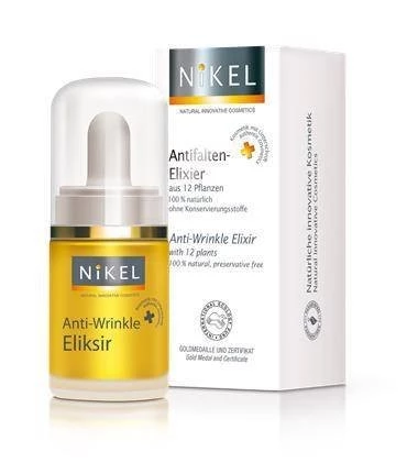 NIKEL, Przeciwzmarszczkowy Eliksir z 12 roślin INTENSIVE CARE, 15ml