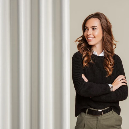 ZASŁONA GOTOWA SELINA 140 X 250 CM KREMOWY