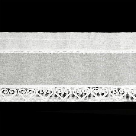 FIRANA GOTOWA GABI NA TAŚMIE 150 X 30 CM KREMOWY