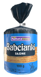 Naturavena Wafelki bez tłuszczu i bez barwników owsiane słone 100 g KRÓTKA DATA 2026-09-30
