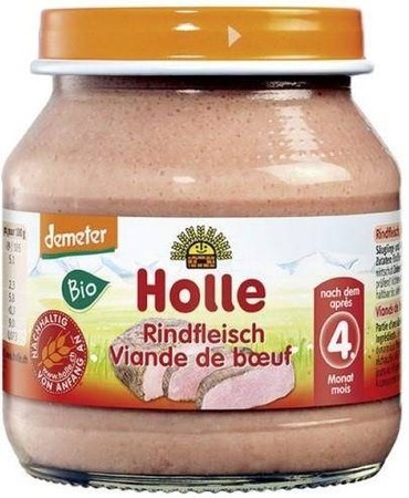 Holle Danie dla niemowląt wołowina BIO 125 g