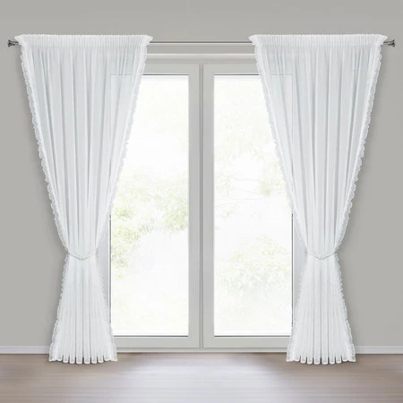 Firana gotowa Agness na Taśmie 140 x 270 cm, Biały