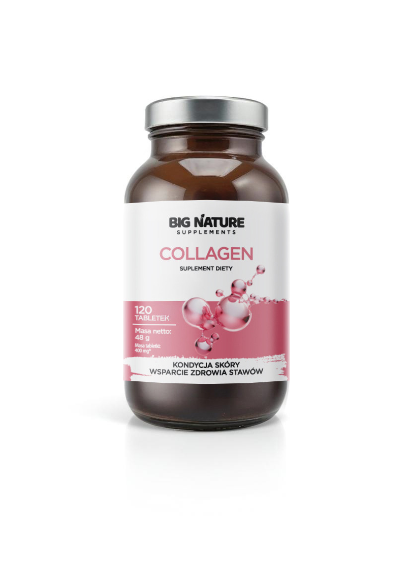 Big Nature Collagen 120 tabl. - Nabea.pl