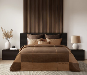 Koc Elegant2 220 x 240 cm, Miodowy