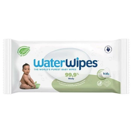 WaterWipes BIO - Chusteczki Soapberry - 60szt. - KRÓTKA DATA 31.10.2025 