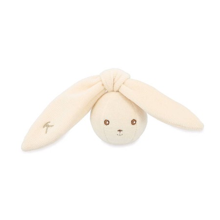Kaloo Miękka piłeczka-grzechotka Królik 6 cm kremowa kolekcja Lapinoo
