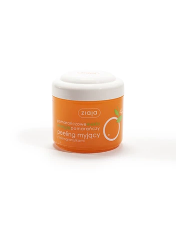 Ziaja, Pomarańcza peeling myjący z mikrogranulkami ujędrniający antycellulitowy 200ml
