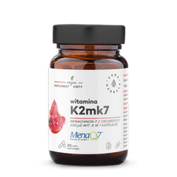Aura Herbals Witamina K2 MK7 200 mcg - 30 kaps.
