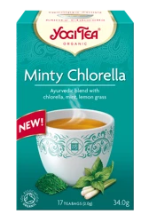 YOGI TEA HERBATKA MIĘTOWA Z CHLORELLĄ (MINTY CHLORELLA) BIO (17 x 2 g) 34g