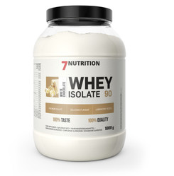 7NUTRITION WHEY ISOLATE 90 odżywka białkowa izolat 1000g smak Biała Czekolada