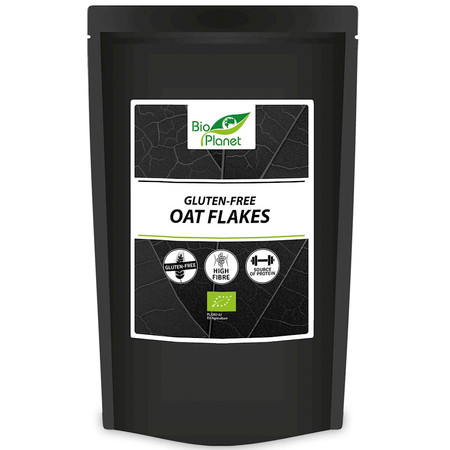 PŁATKI OWSIANE BEZGLUTENOWE BIO 600 g - BIO PLANET INTERNATIONAL