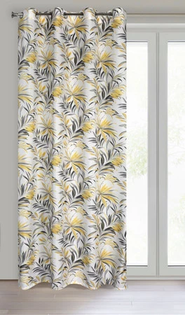 ZASŁONA GOTOWA ELIA 140 X 250 CM MUSZTARDOWY