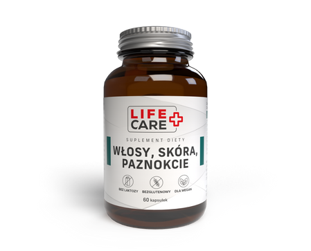 Life Care Włosy, Skóra, Pazn. 60 kaps.