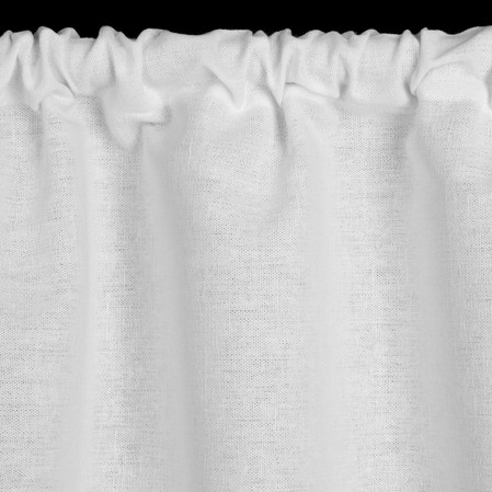 FIRANA GOTOWA CLARIE NA TAŚMIE 150 X 60 CM BIAŁY