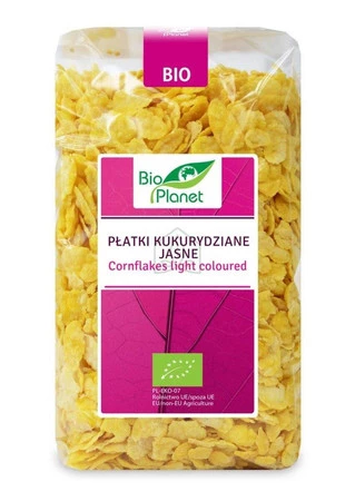 Bio Planet − Płatki kukurydziane jasne − 250 g