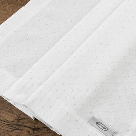 OBRUS ELLEN 140 X 240 CM BIAŁY