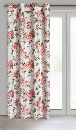 ZASŁONA GOTOWA D91 TESS 140 X 250 CM BEŻOWY